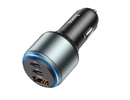 Car chargers HOCO 3 port 95W car charger ZN9 black