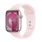 Apple Watch Series 9 GPS 45mm Pink Aluminium Case with Sport Band S/M - Light Pink
