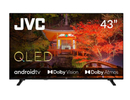 TV Set|JVC|43&quot;|4K/Smart|QLED|3840x2160|Wireless LAN|Bluetooth|Android TV|LT-43VAQ330P