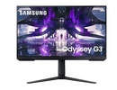 LCD Monitor|SAMSUNG|Odyssey G30A|24&quot;|Gaming|Panel VA|1920x1080|16:9|144Hz|1 ms|Swivel|Pivot|Height adjustable|Tilt|Colour Black|LS24AG300NRXEN