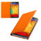 Samsung N9005 Galaxy Note 3 Original Wallet Flip Case Cover Orange EF-WN900BOEGWW maks  