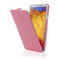 Samsung N9005 Galaxy Note 3 Carbon Fibre Flip Case Cover Pink maks