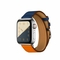 Apple Watch 38/ 40mm Dizaina &Auml;&euro;das Siksni&Aring;&dagger;a (Zila/Oran&Aring;&frac34;a)