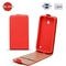 Telone Shine Pocket Slim Flip Case Huawei P9 Lite telefona maks vertikāli atverams Sarkans