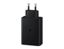 Samsung 65W Power Adapter Trio Type-Cx2, USBx1 Black