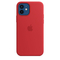 Aizmugurējais vāciņ&scaron; Apple iPhone 12/12 Pro Silicone Case with MagSafe Red