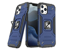 Wozinsky iPhone 13 Pro Max Ring Armor Case Kickstand Tough Rugged Cover Apple Blue