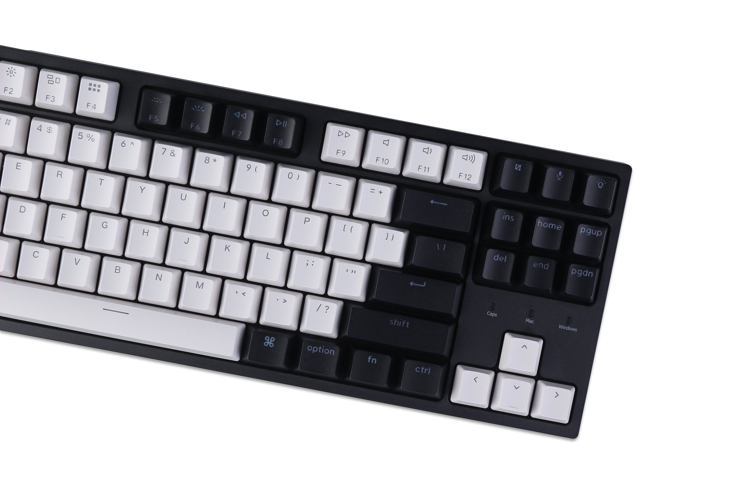 Keychron C1 hot-swappable wired type-c mechanical keyboard tenkeyless layout for Mac Windows iOS Gateron switch red blue brown RGB backlight