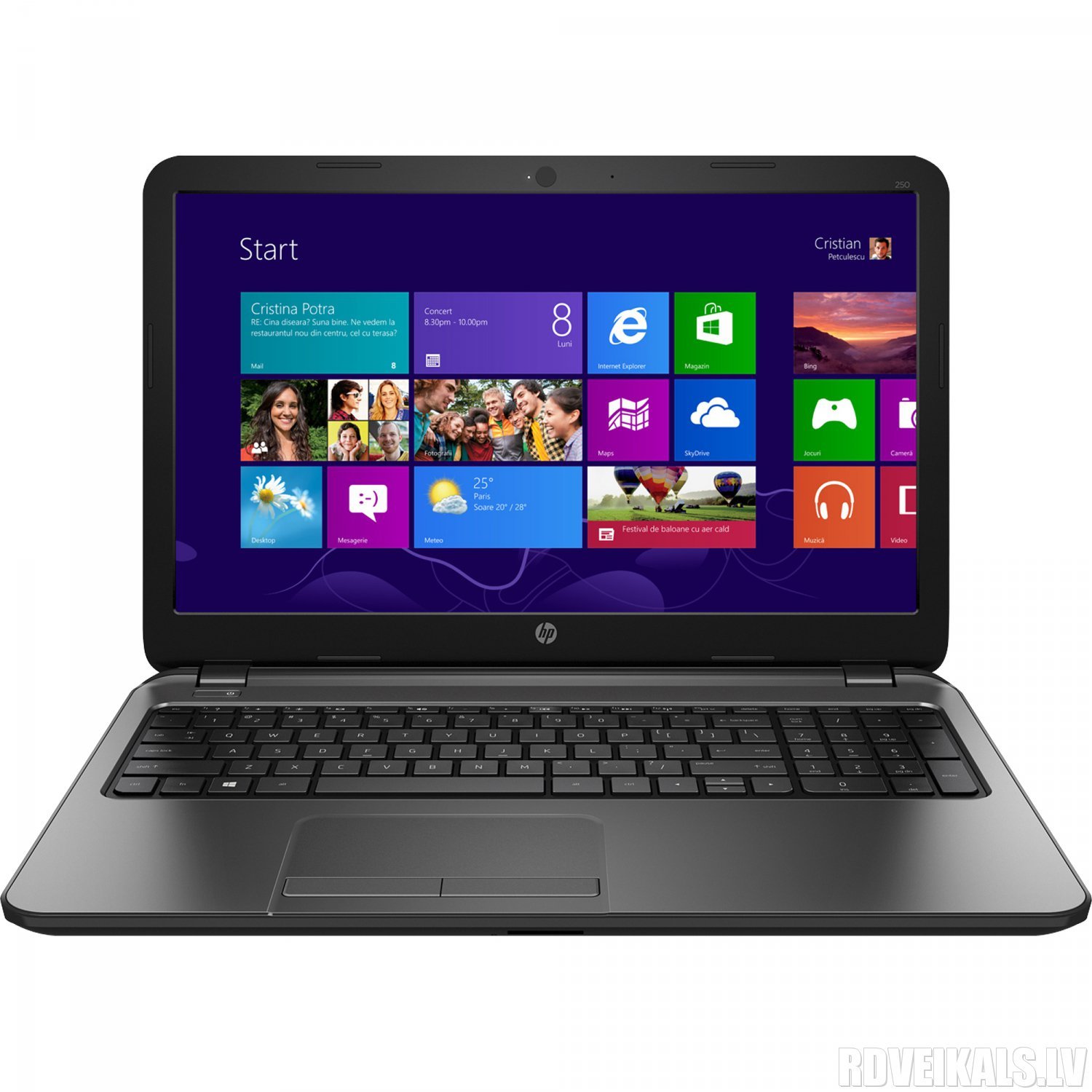 HP 250 G4 DSC R5M330 2GB i3-4005U 15.6 HD SVA AG 4GB 1D 1TB 5400 W8.1 M9S65EA#ABB