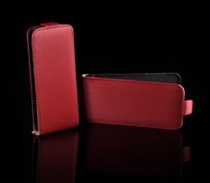 Nokia 720 Lumia Leather Flip Case Cover Red maks