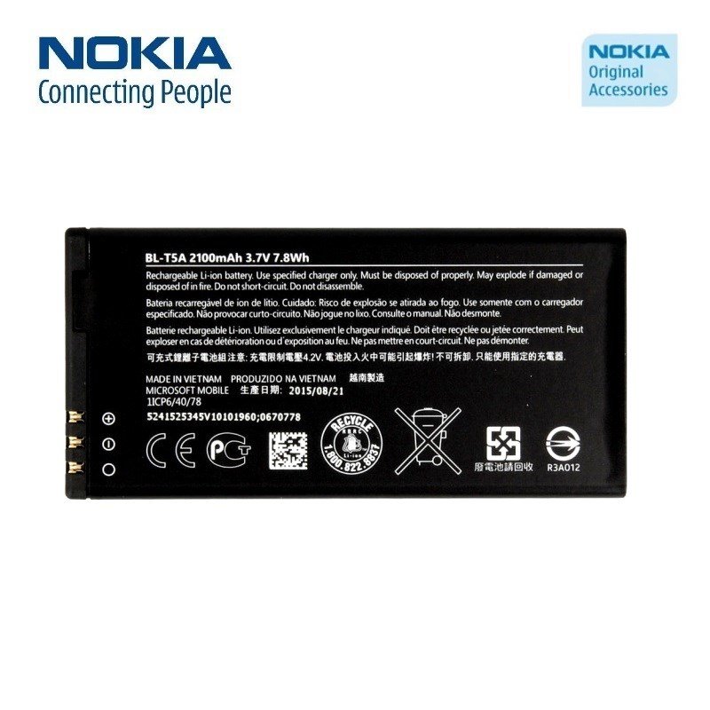 Nokia Lumia 550 BL-T5A Original Battery baterija akumulatots