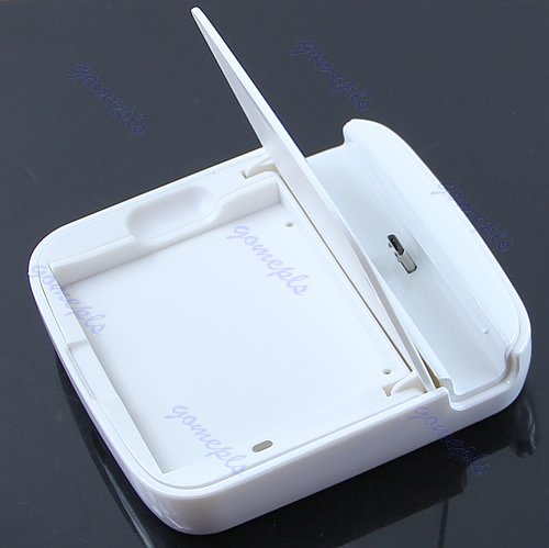 Samsung i9300 Galaxy S3 SIII Desktop Battery Charger Dock Station white galda turētājs lādētājs