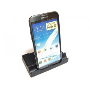 Samsung N7100 Note 2 II Dual battery charger desktop dock station galda lādētājs turētājs