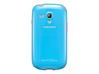 Samsung i8190 Galaxy S3 III mini light blue EFC-1M7BLEGSTD protective cover back case maks