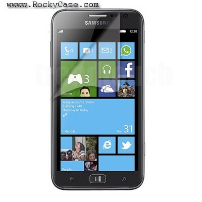 Samsung i8750 Ativ S Professional Anti Scratch Ultra Thin Screen Protector Case ekrāna aizsargplēve maks