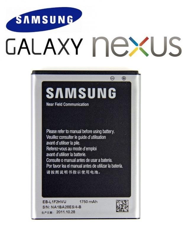Samsung Galaxy Nexus i9250 Original EB-L1F2HVUCSTD Prime 1750mAh Battery baterija akumulators