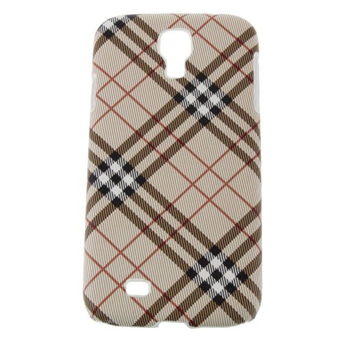 Samsung i9500/i9505 Galaxy S4 IV Burberry Style Fashion Yellow Back Case Cover maks 