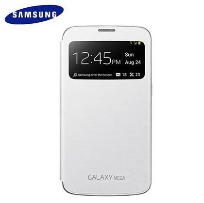 Samsung i9205 Galaxy Mega 6.3 S View Flip Cover Case EF-CI920BWEGWW white maks