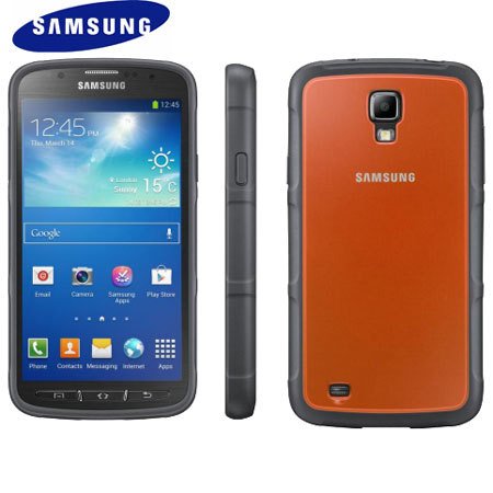 Samsung Galaxy i9500/i9505 S4 IV Protective cover plus case bumper EF-PI929BOEGWW orange maks