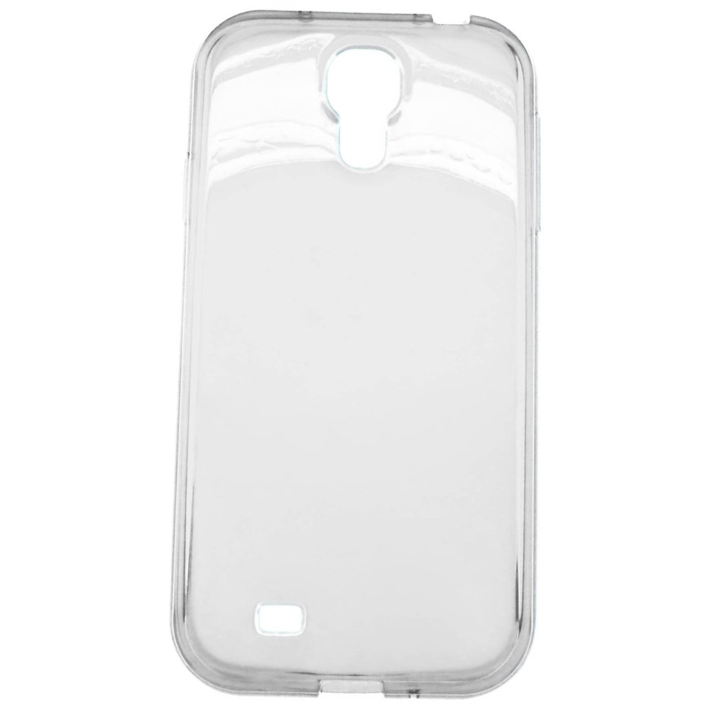 Samsung i9505/i9500 Galaxy S4 Silicone Gel Soft Back Case Cover Clear Black maks
