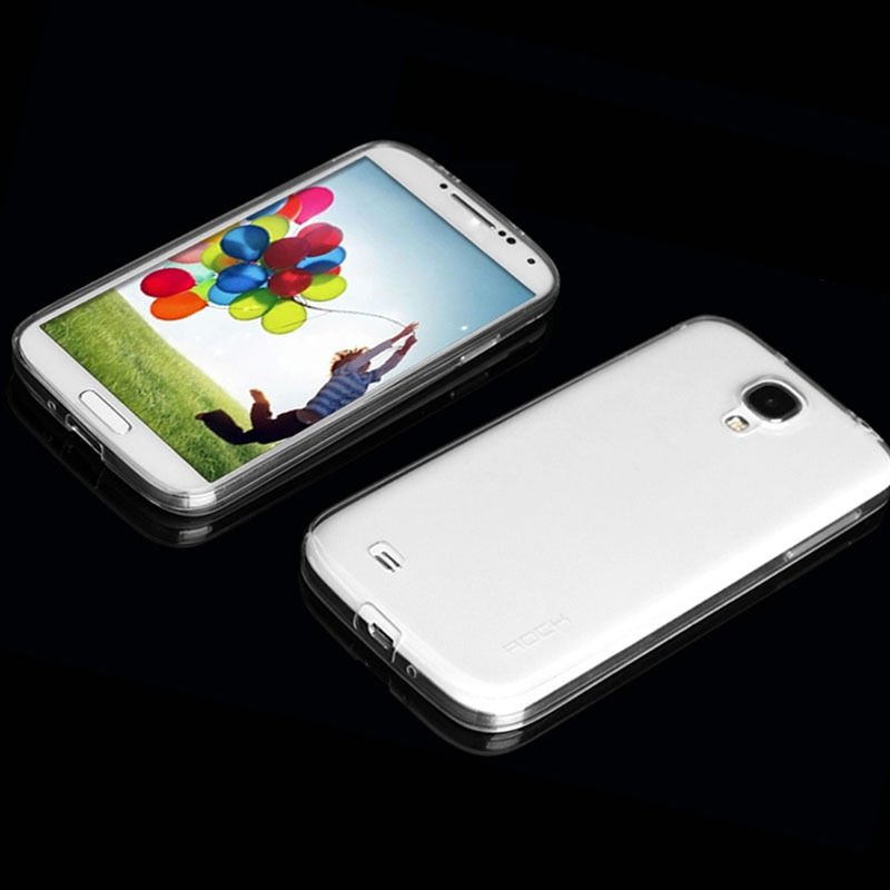 Samsung i9505/i9500 Galaxy S4 Silicone Gel Soft Back Case Cover Clear maks