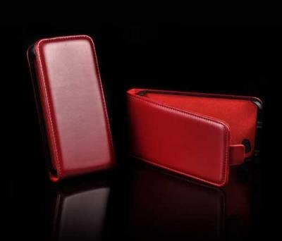 Samsung i9195/i9190 Galaxy S4 IV Mini Leather Flip Case cover Red maks