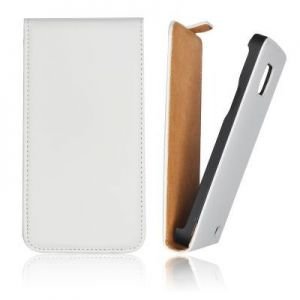 Samsung S7270 Galaxy Ace 3 Leather Flip Case Cover White maks