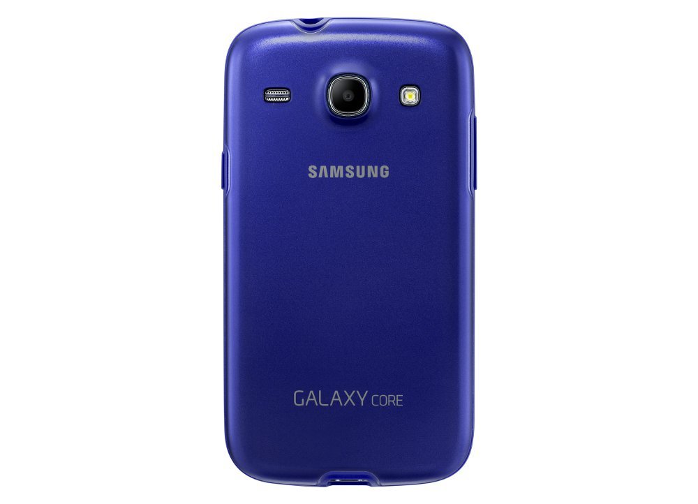 Samsung Galaxy Core Duos i8262 Original Back Case Cover Blue EF-PI826BLEGWW maks