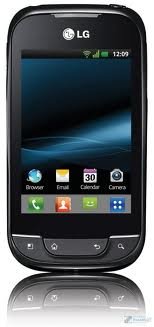 LG P698 black Dual SIM