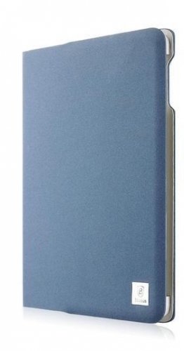 iPad Air Excelle Series Ādas Maciņ&scaron; Ar Bluetooth Tastatūru (Gai&scaron;i Zils)