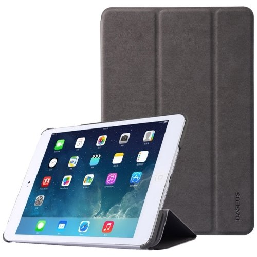 iPad Mini 1/2/3 Grace Ādas Maciņ&scaron; (Pelēks)