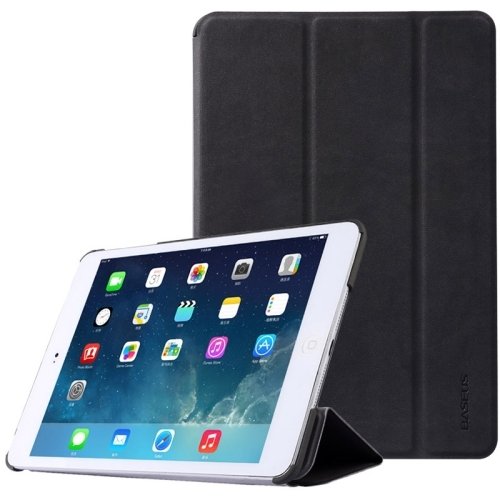 iPad Mini 1/2/3 Grace Ādas Maciņš (Melns)
