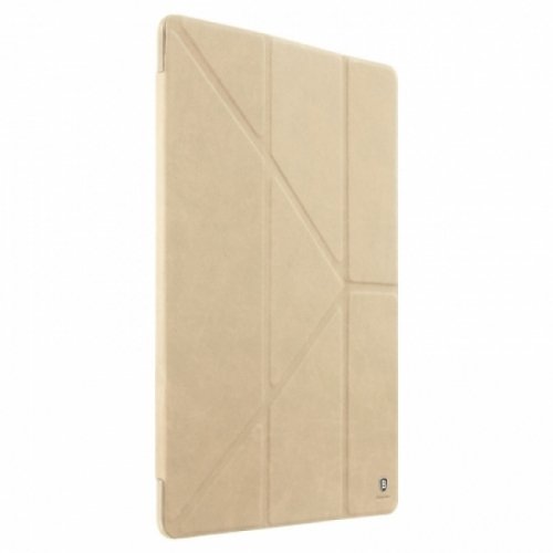 Baseus iPad Pro 12.9" Ādas Maciņš (Bēšs)