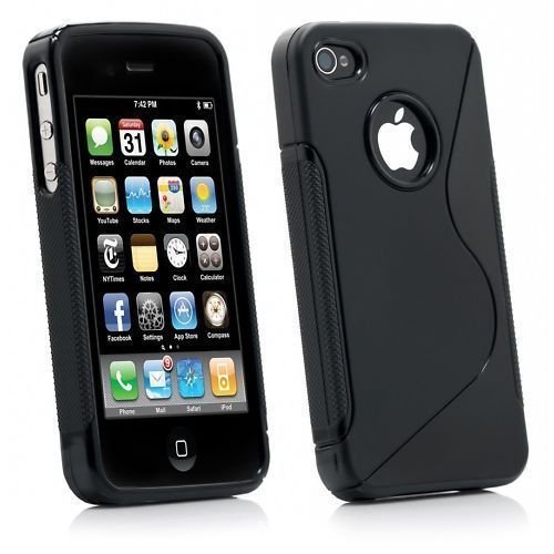 Apple Iphone 4/4S maks silicone logo premium S line