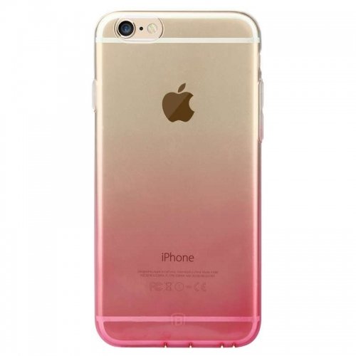 Baseus iPhone 6+/6s+ Gradienta Plastmasas Vāciņ&scaron; (Rozā)
