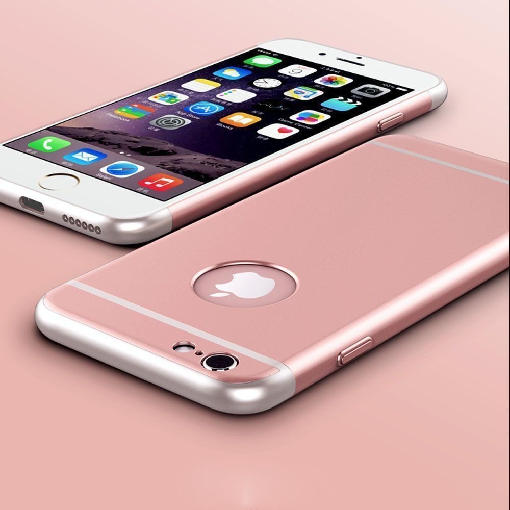 Apple iPhone 7/7S Rose Gold Luxury Ultra Thin 0.9mm Shockproof Armor Back Case Cover maks vāciņš ultra plāns 
