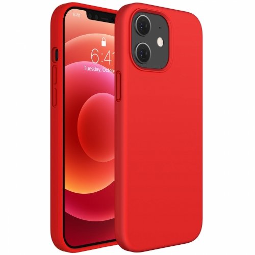 iPhone 12/12Pro maciņ&scaron; Diaclara 360 (Sarkans)