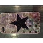Apple iPhone 4/4S Diamond Swarovski Star Back Case Cover maks vāciņš 