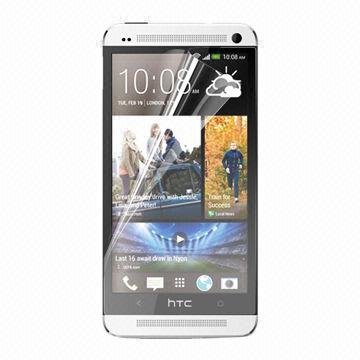 HTC One M7 Ultra Clear Screen Protector Case ekrāna aizsargplēve