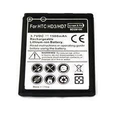 HTC HD3, HD7, Wildfire S A510 C Marvel C 1500mAh akumulators baterija battery