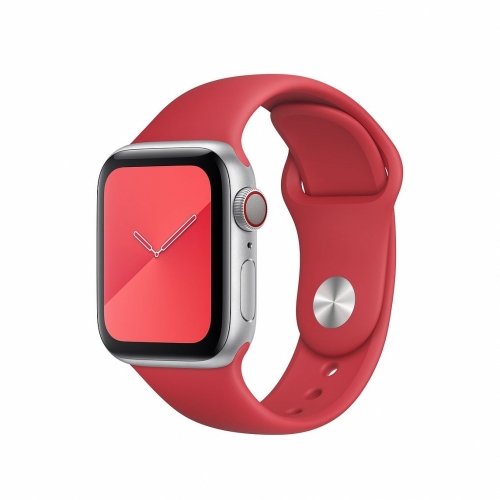 Apple Watch 42/ 44mm Sport Band Siksniņa (Sarkana)