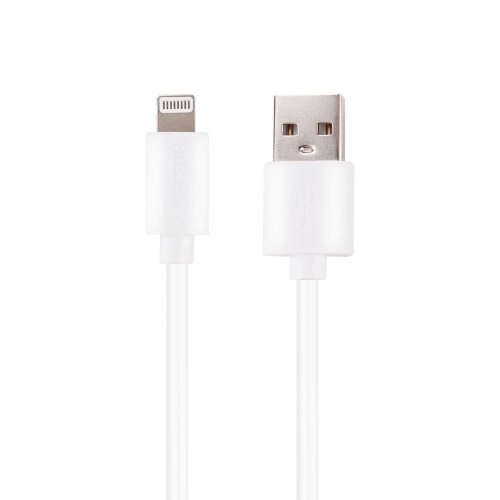 USB-A to Lightning Cable 1.0 m Easy to Go by Musthavz White