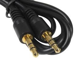 High Quality Gold Audio AUX Cable Jack 3.5mm 1.2m iPod MP3 MP4 universal AUX kabelis