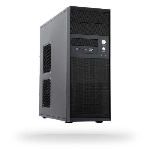 Case|CHIEFTEC|CQ-01B-U3-OP|MidiTower|ATX|MicroATX|Colour Black|CQ-01B-U3-OP