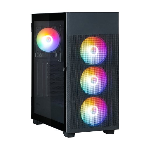Zalman S5 Neo Black ATX, FRGB Fan x4
