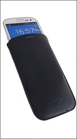 Samsung i9300 Galaxy S3 III Galaxy S3 EFC-1G6LBECSTD Original pouch case cover maks