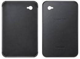 Samsung P1000 Galaxy Tab leather back case cover maks 