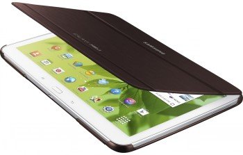 Samsung Galaxy Tab 3 10.0 P5200/P5210 Genuine Book Cover Case EF-BP520BAEGWW Sedna Brown Black maks 	