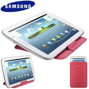 Samsung Galaxy Tab 3 Note  7-8" Pouch Stand Case Cover Pink EF-SN510BPEGWW T311/T310/T21/T211/N5100/N5110 maks