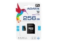 A-data ADATA 256GB Micro SDXC V10 100MB/s + ad.